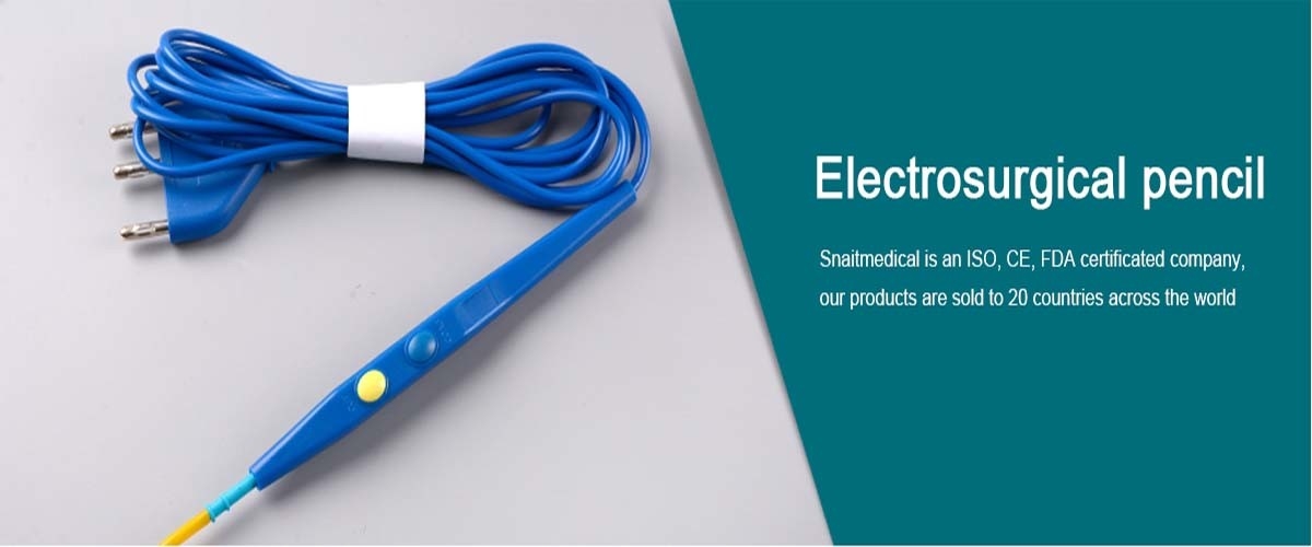 China melhor Lápis descartável de Electrosurgical em vendas